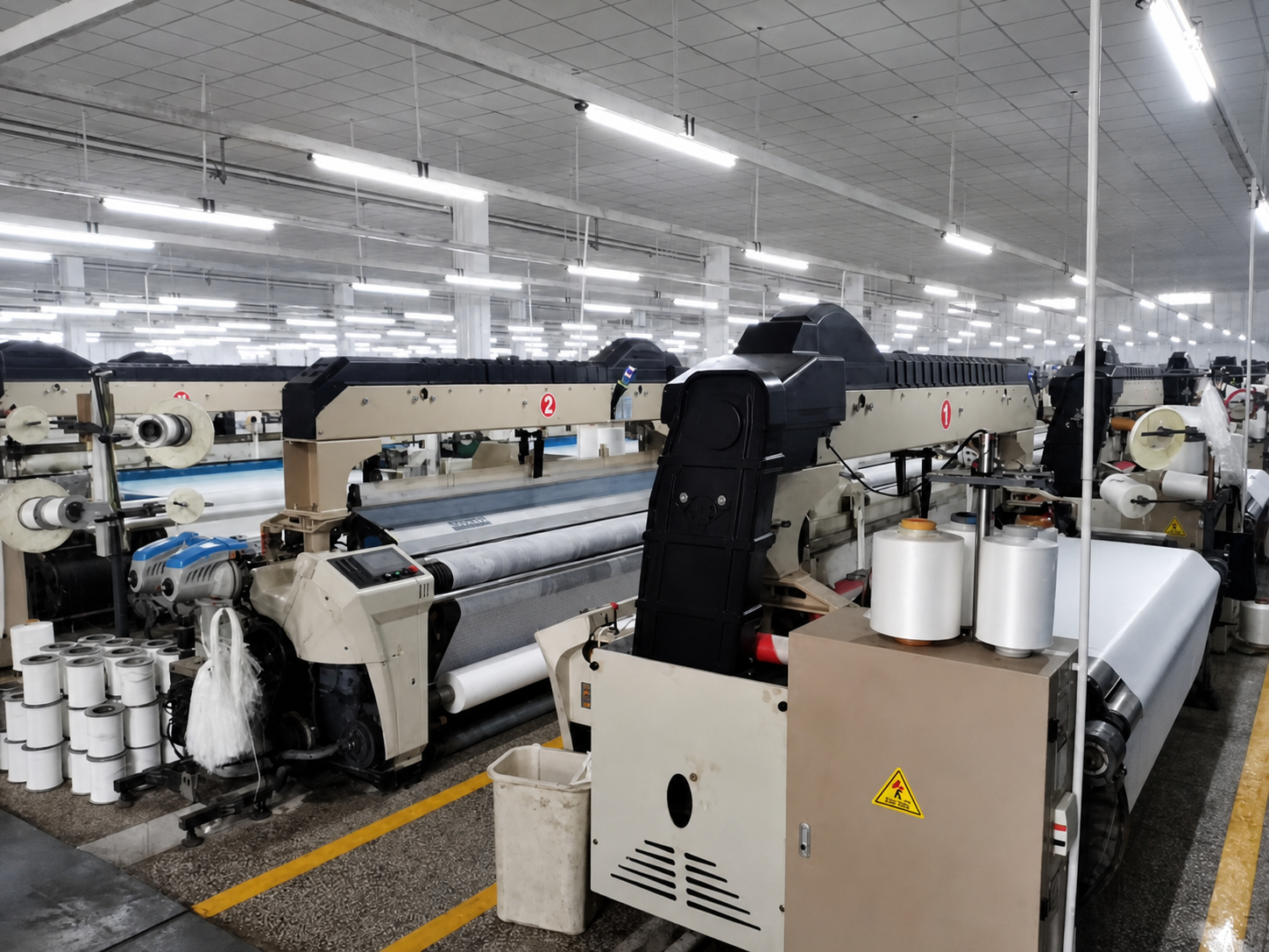 Jiashan Textile weaving floor in Shengze